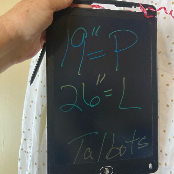 Talbots 100% Cotton White Button Up with Gold Stars Size M - Picture 13 of 13